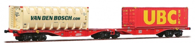 Articulated Container car type Sggrss 80 loaded with Bulk containers UBC and Van Den Bosch<br /><a href='images/pictures/ACME/283885_c.jpg' target='_blank'>Full size image</a>
